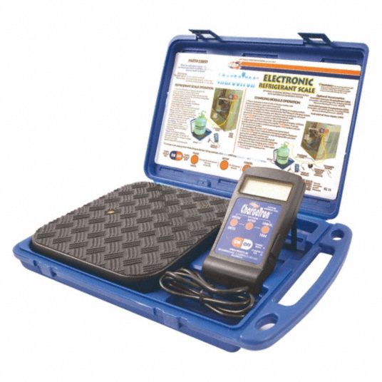 UNIWELD Refrigerant Charging Or Recovery Scale 176 Max Capacity Lb 