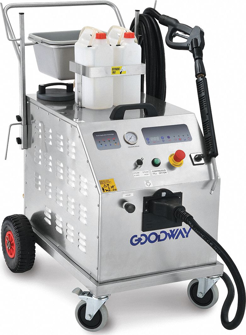 GOODWAY Industrial Steam Cleaner 88 Lb hr Steam Production 0 To 145 