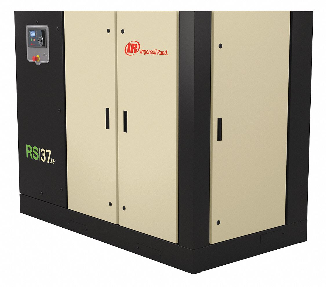 Ingersoll Rand R55i-A125, 75 HP Rotary Screw Air Compressor, 328 CFM @ 125  PSI, 460 Volt