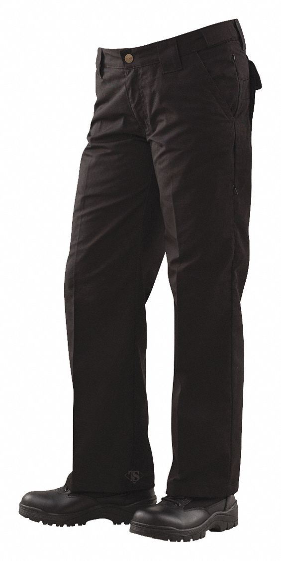 womens black trousers size 24