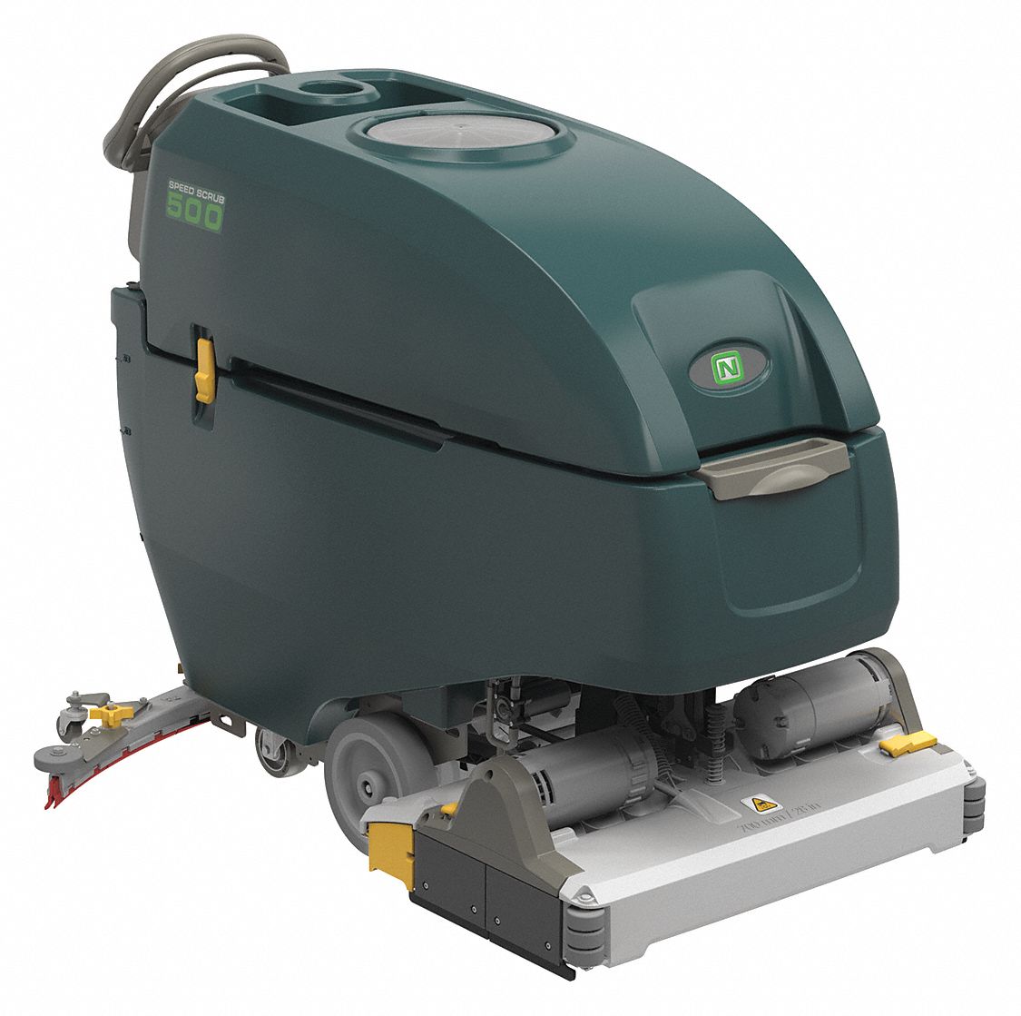 NOBLES Floor Scrubber, WalkBehind, 1,500 RPM Brush Speed, Cylindrical