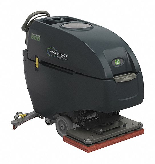 Floor Scrubber Walk Behind 2200 Rpm Brush Speed Orbital Deck Style 0 46 Hp 28 Cleaning Path