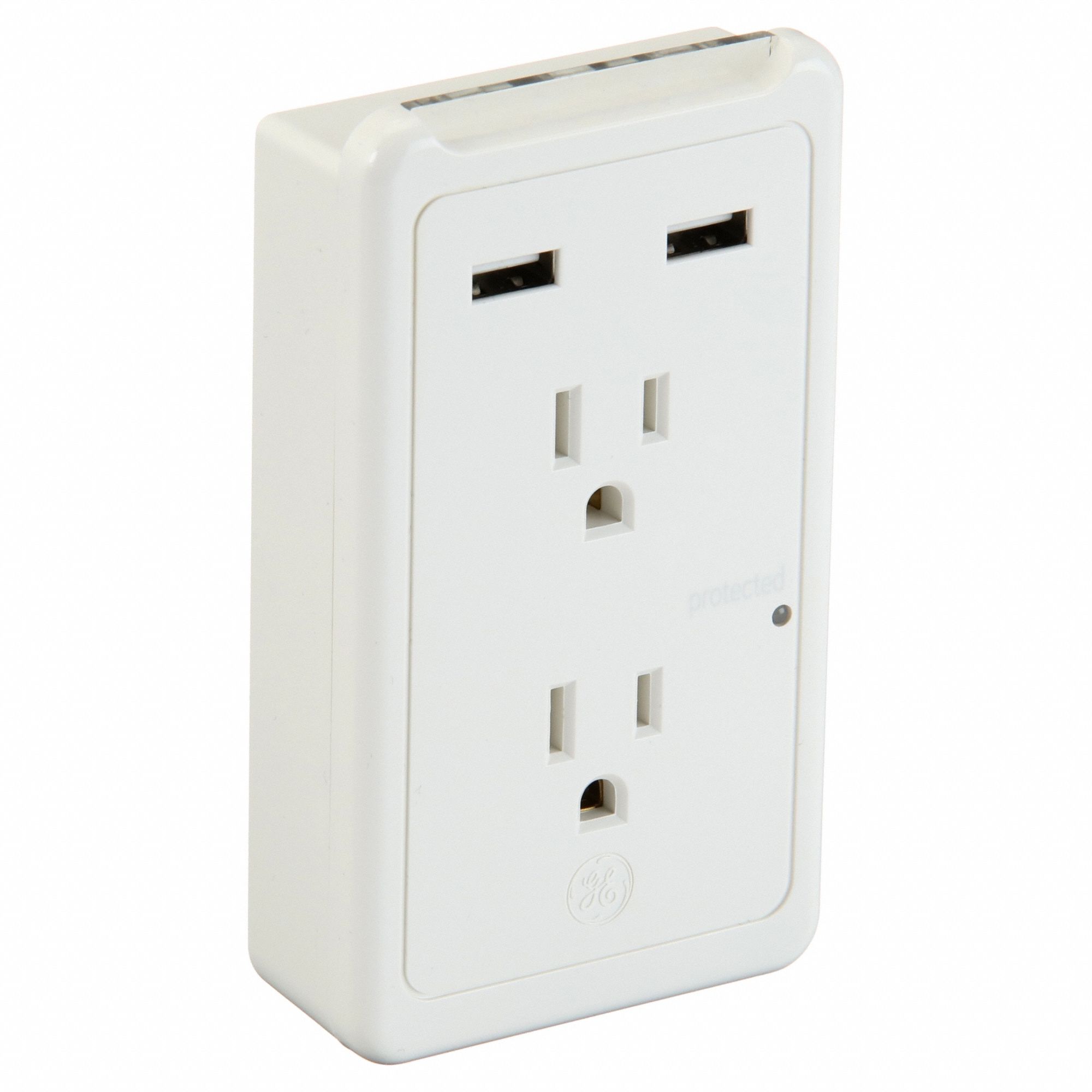 GE, MultiOutlet Tap Surge Protector, 15 A, Surge Protector Tap