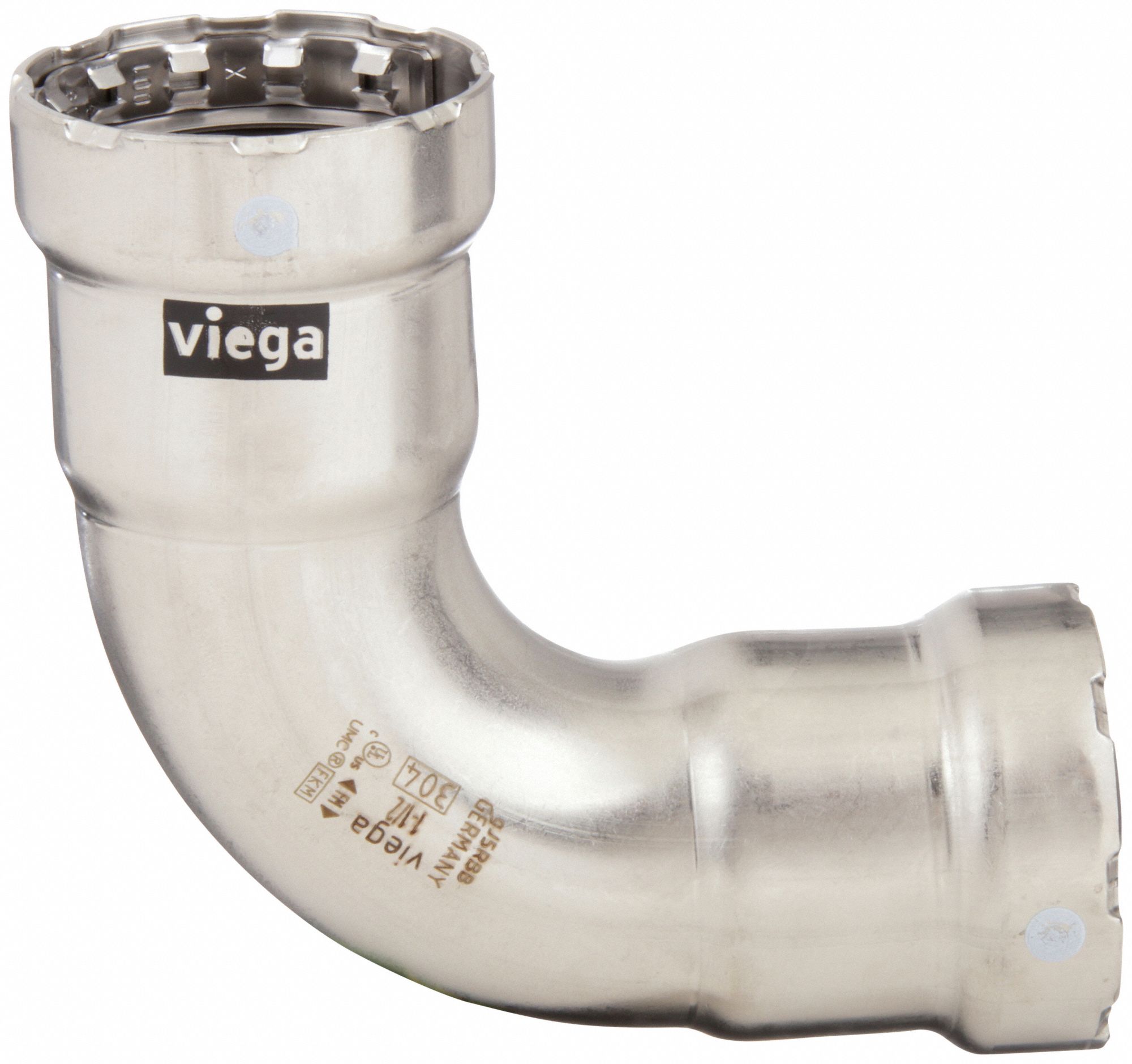 MegaPress Grooved Tee For Gas/water Viega MegaPress 3/4 Inch Stainless ...