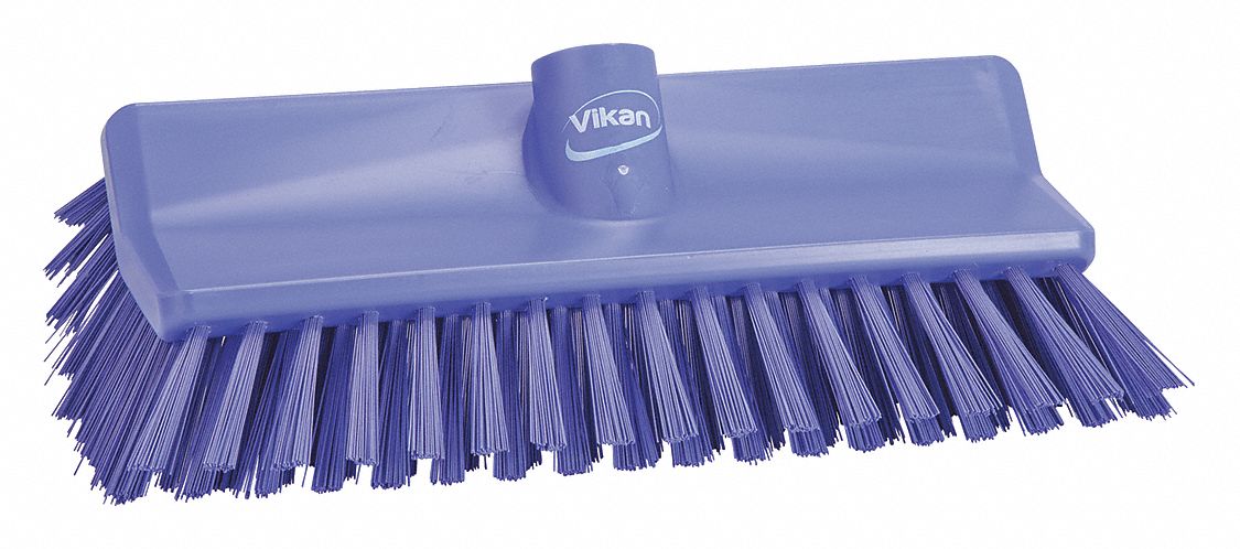 VIKAN Medium Bristle High-Low Brush, Purple - Scrub Brushes - RMC70478