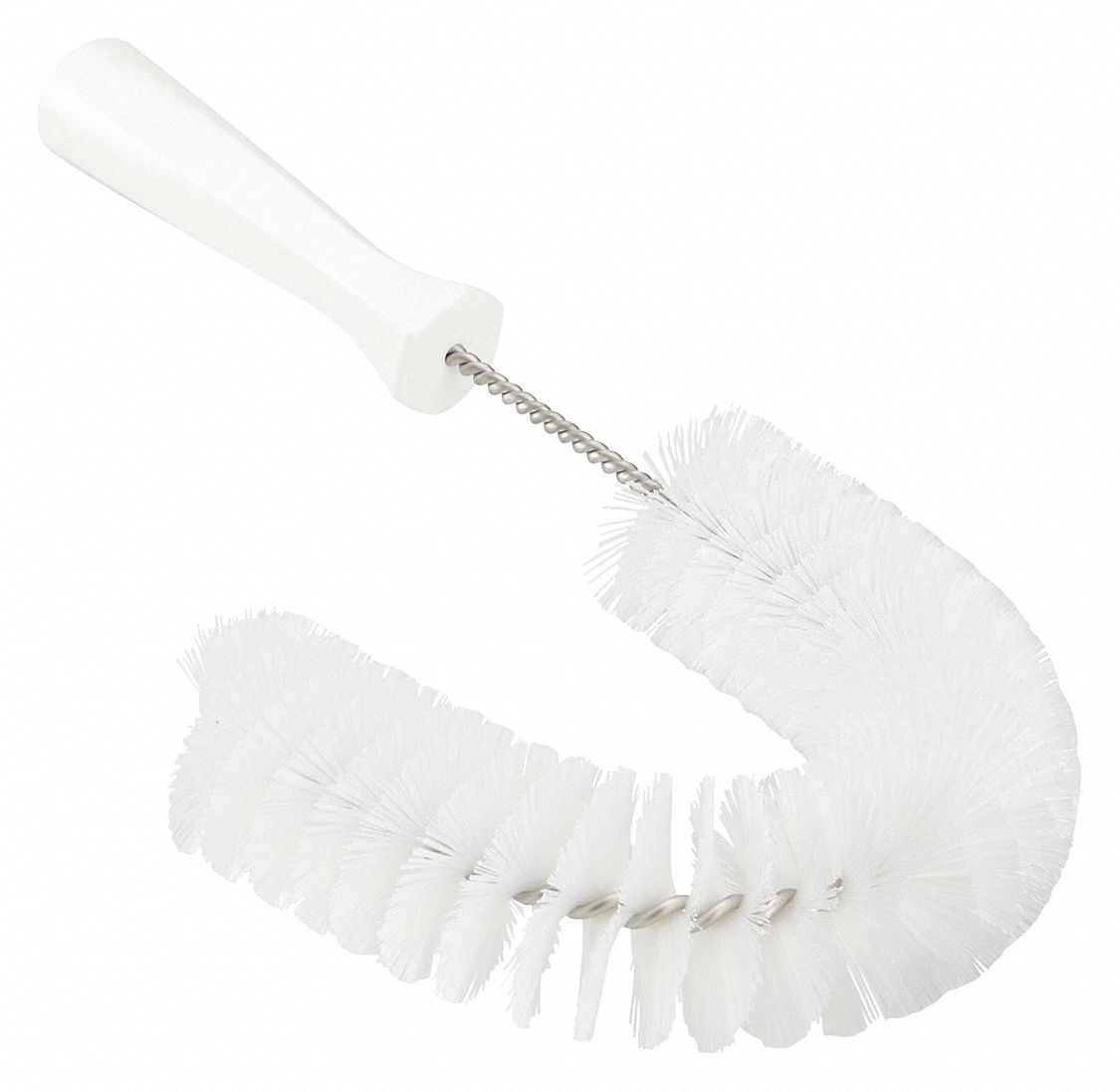 VIKAN 15 1/2 in Polyester Hook Brush, 2 1/4 in Brush Dia. 53UC82