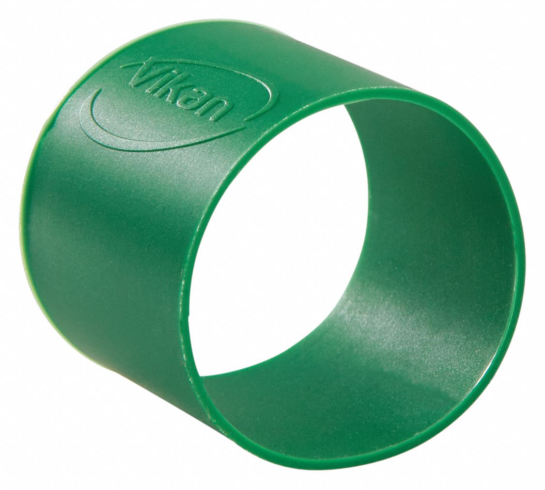 VIKAN Rubber Band, Size 11/2", Green, PK5 53UC9598022 Grainger
