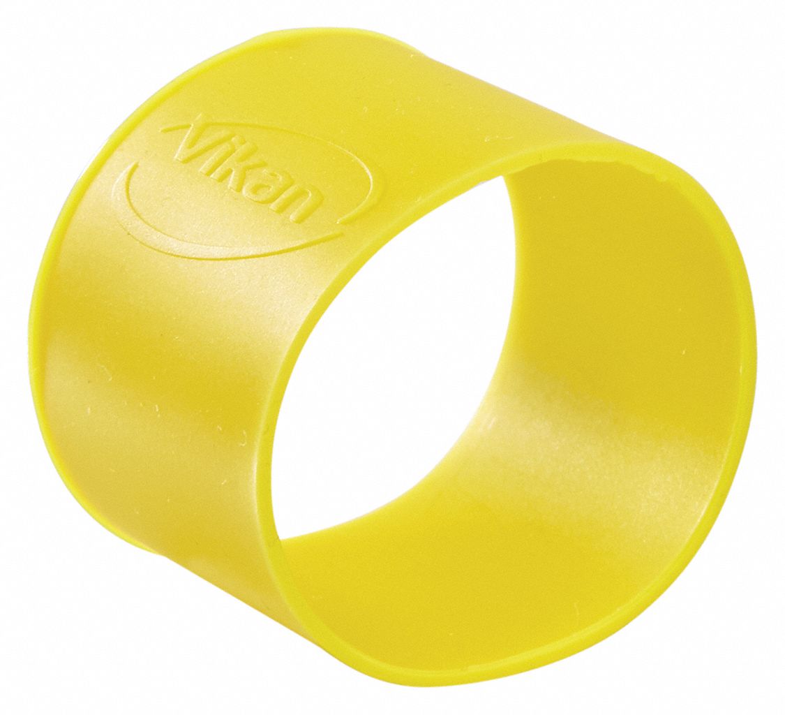 VIKAN Rubber Band, Size 11/2", Yellow, PK5 53UC9998026 Grainger