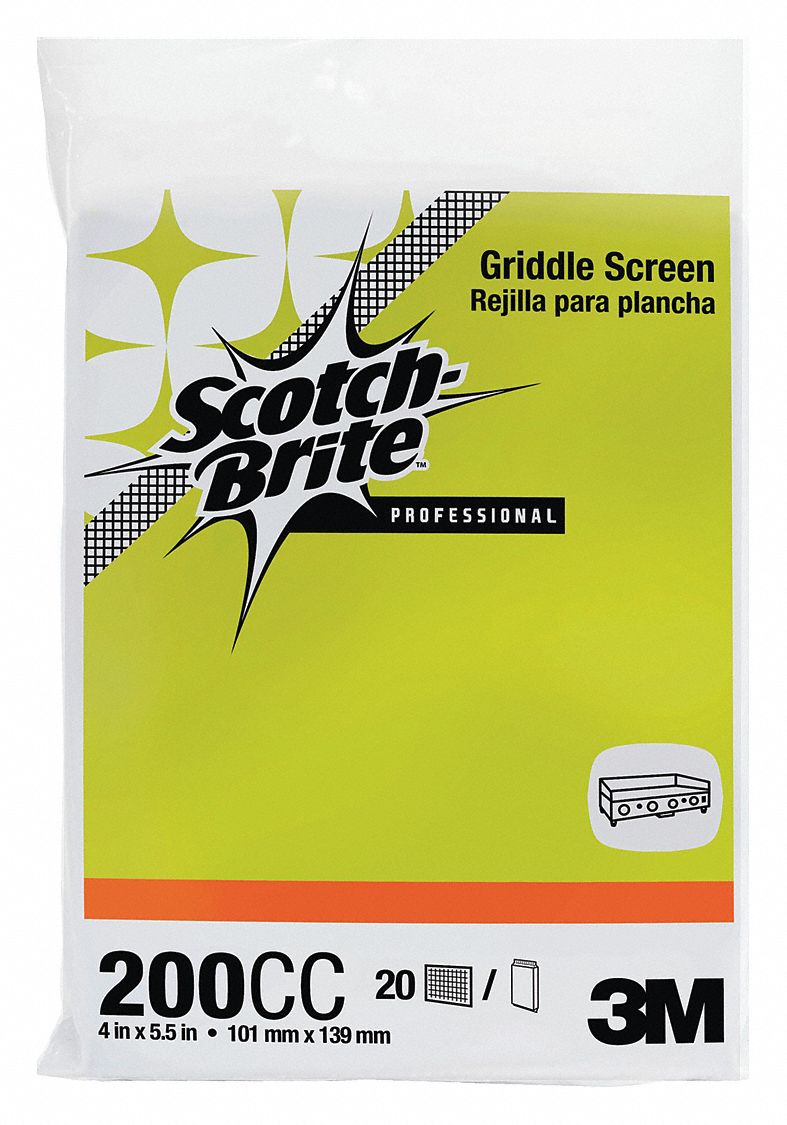 SCREEN PAD,5 1/2 IN L,GRAY,PK20
