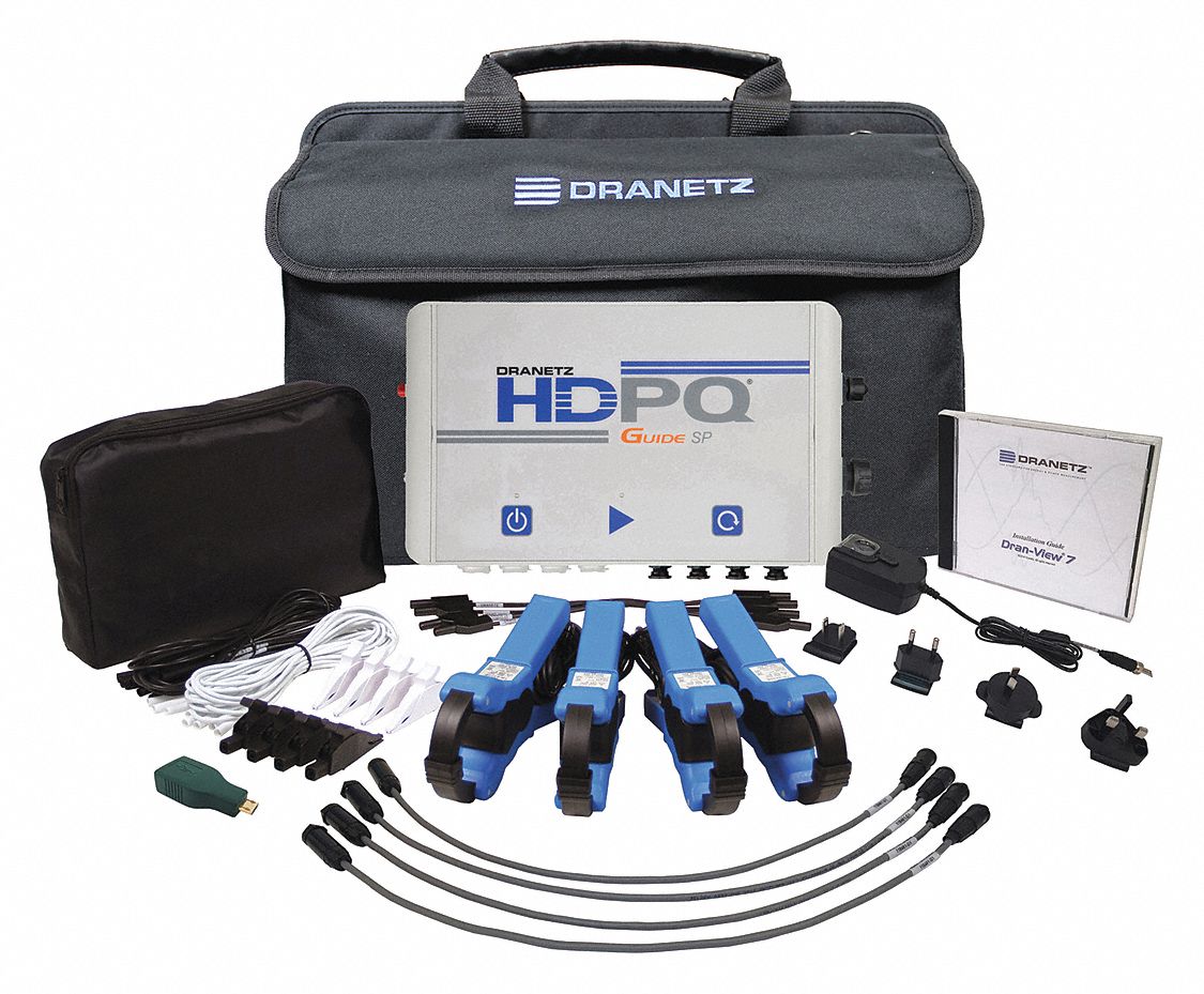 3 Phase, 1,000 TW, Power Quality Analyzer 53UG72HDPQ