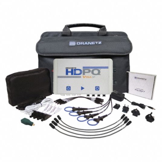DRANETZ, For Three Phase, CAT III 1000V/CAT IV 600V, Power Quality ...