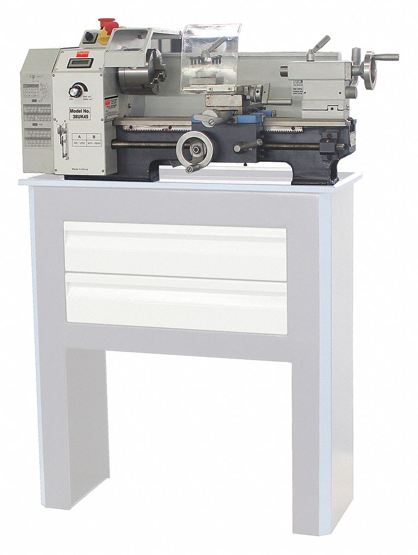 Lathe: 8" x 12", 7/8 hp, 115V AC