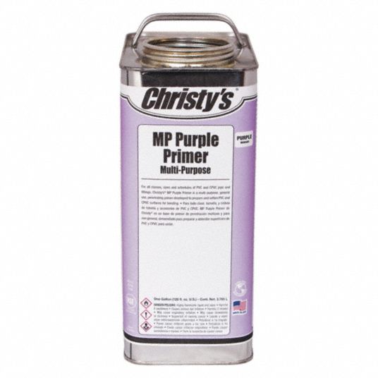 CHRISTY'S, 1 gal, Purple, Primer 53UH53RHMPPPGL6 Grainger