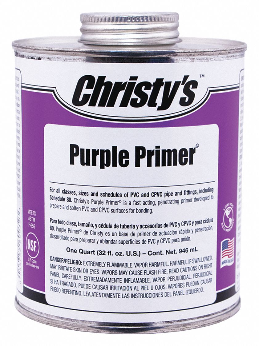 Primer: 32 oz, Can, Purple