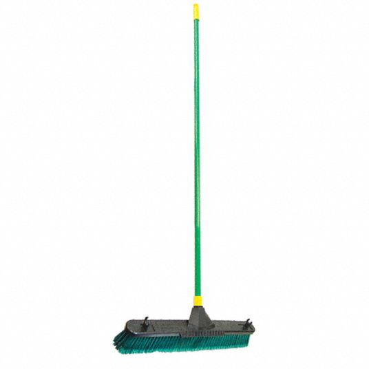 QUICKIE, 24 in Sweep Face, Soft/Stiff Combo, Push Broom - 53UJ43|638 ...