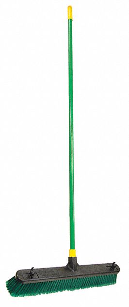 QUICKIE, 24 in Sweep Face, Soft/Stiff Combo, Push Broom - 53UJ72|538 ...