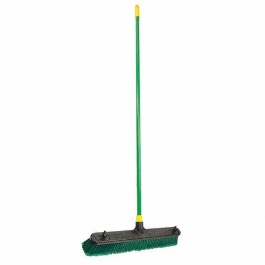 QUICKIE, 24 in Sweep Face, Soft/Stiff Combo, Push Broom - 53UJ72|538 ...