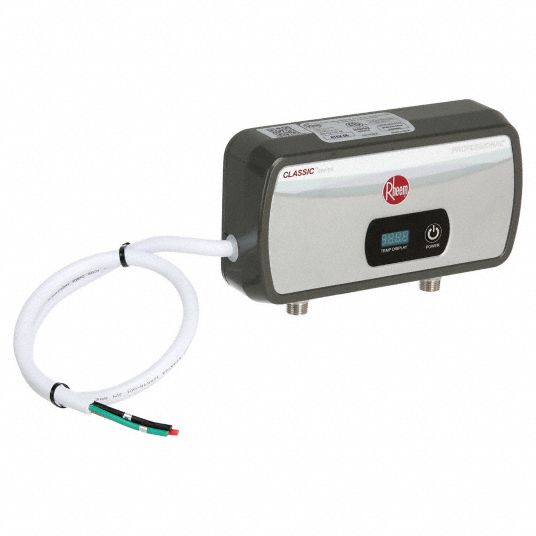 RHEEM, Indoor, 6,000 W, Electric Tankless Water Heater - 53UJ82|RTEX-06 -  Grainger
