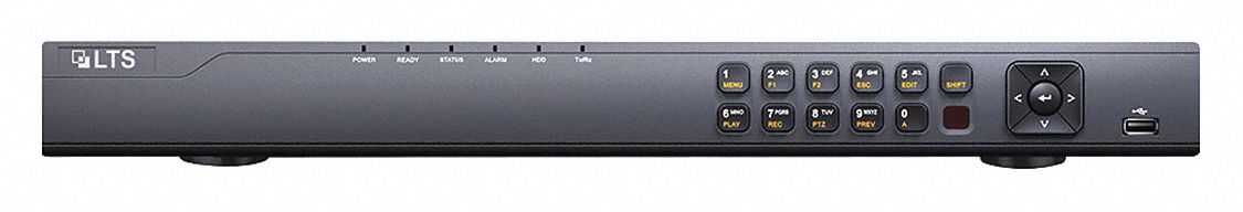 Network Video Recorder: 16 IP Camera Inputs, Variable, Depends on Camera Used