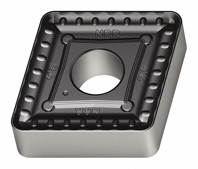 Diamond Turning Insert: CNMM Insert, Neutral, 1/4 in Thick, 3/32 in Corner Radius