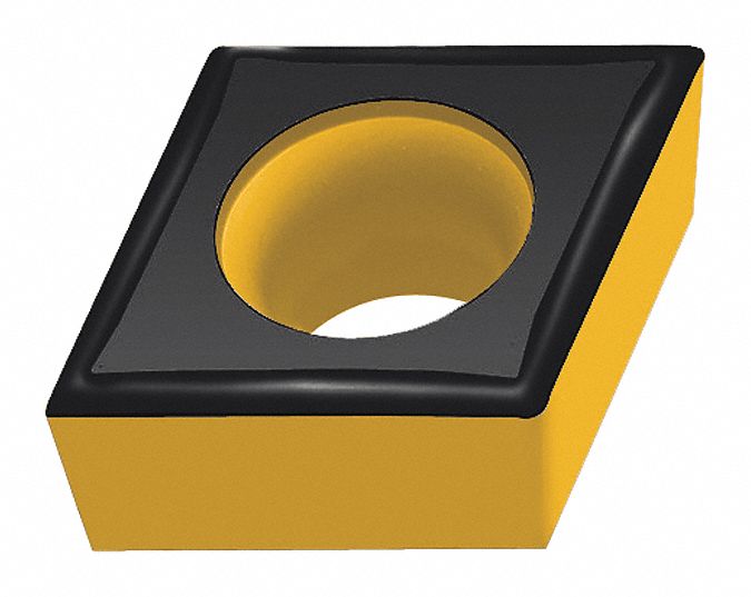 Diamond Turning Insert: CPGT Insert, Neutral, 3/32 in Thick, 0.20mm Corner Radius