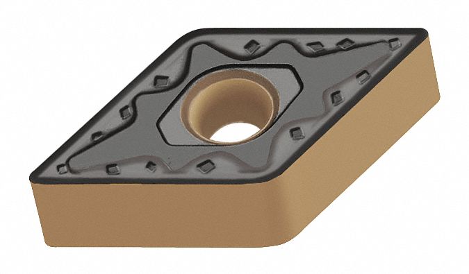 Diamond Turning Insert: DNMG Insert, Neutral, 1/4 in Thick, 1/32 in Corner Radius