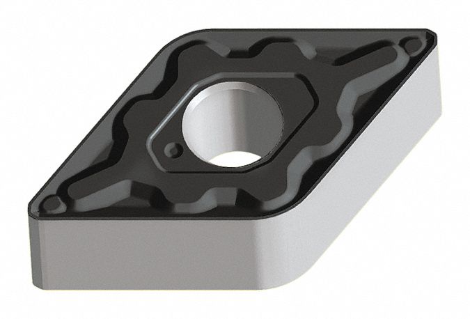 Diamond Turning Insert: DNMG Insert, Neutral, 3/16 in Thick, 1/32 in Corner Radius
