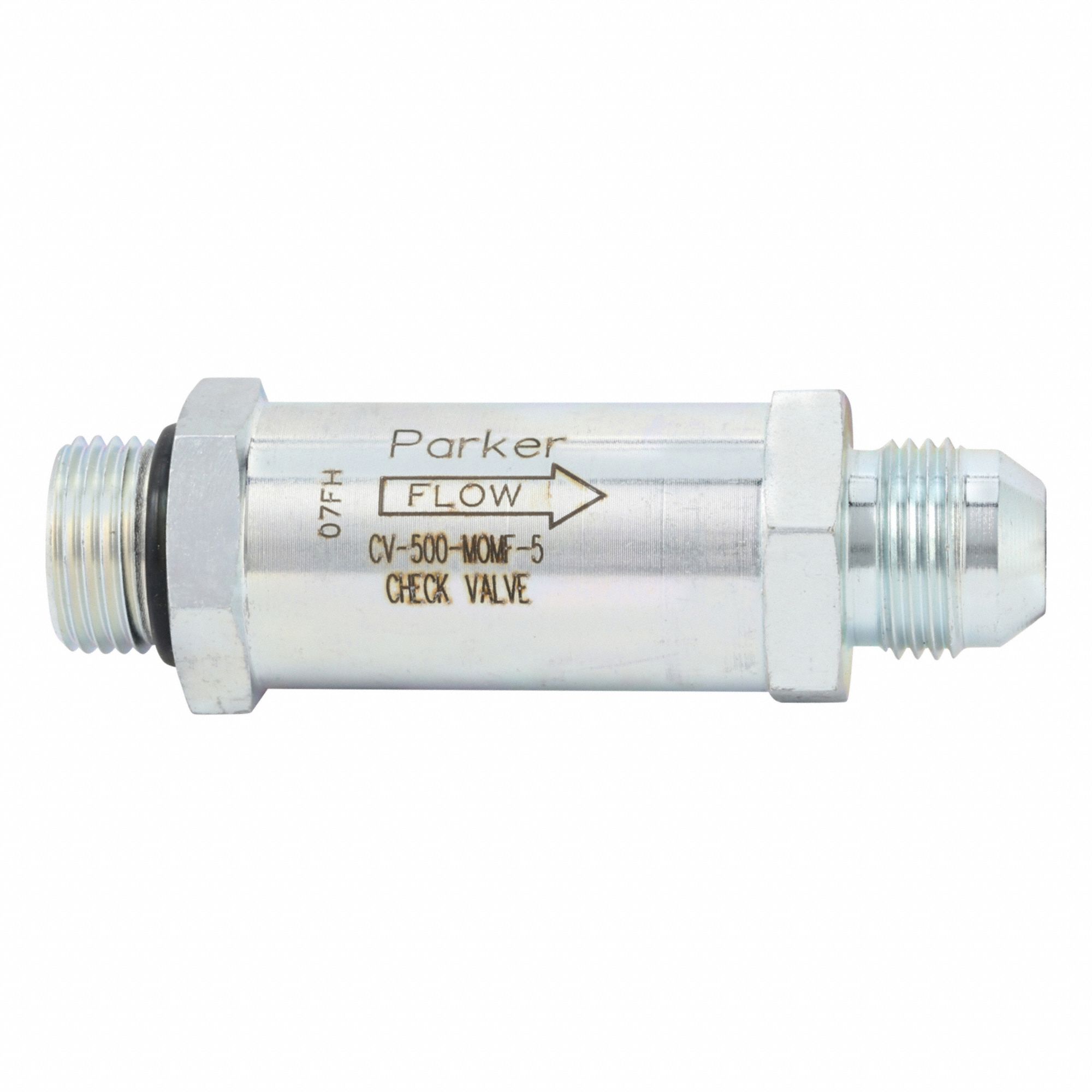 Hydraulic Check Valve: 3, 000 psi, 50 gpm, 3/4 in, SAE O-Ring Boss
