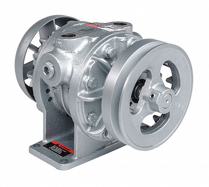 GAST, 0.75 hp, Motorless, Compressor/Vacuum Pump 53VC791550600