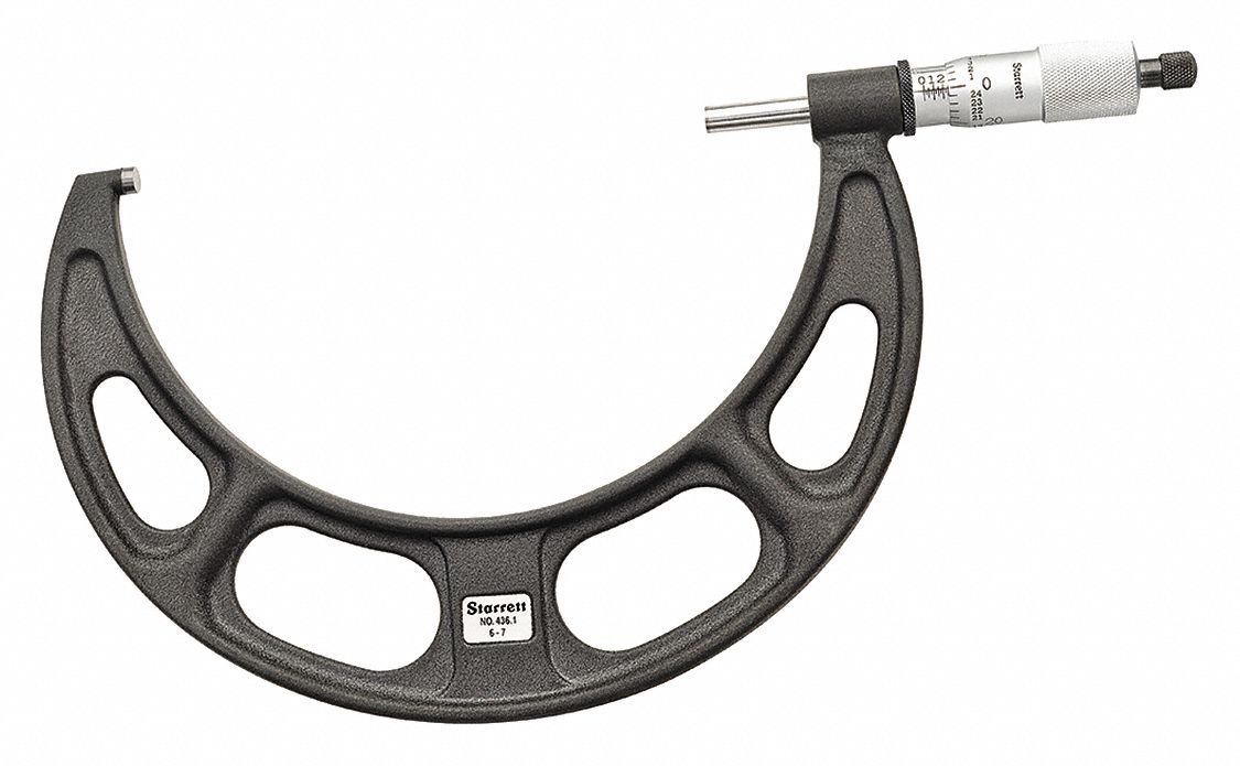 MICROMETRE EXT, PLAGE 6 PO A 7 PO