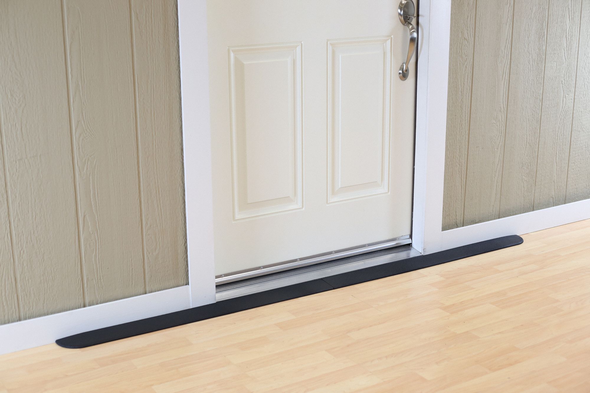 EZ EDGE ADA Compliant Ramp Thresholds, Matte, 3 1/4 in Wd, 74 1/4 in