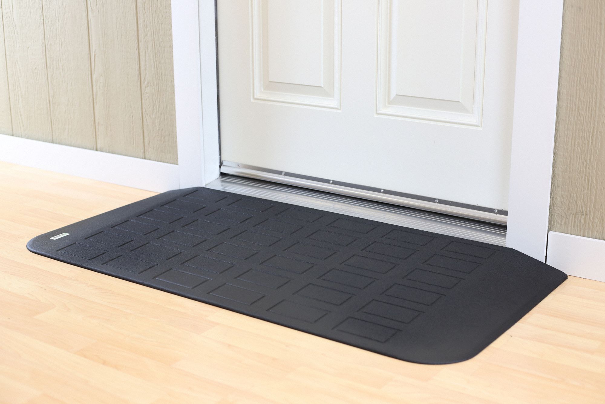 EZ EDGE ADA Compliant Ramp, Matte, Black, 1 3/4