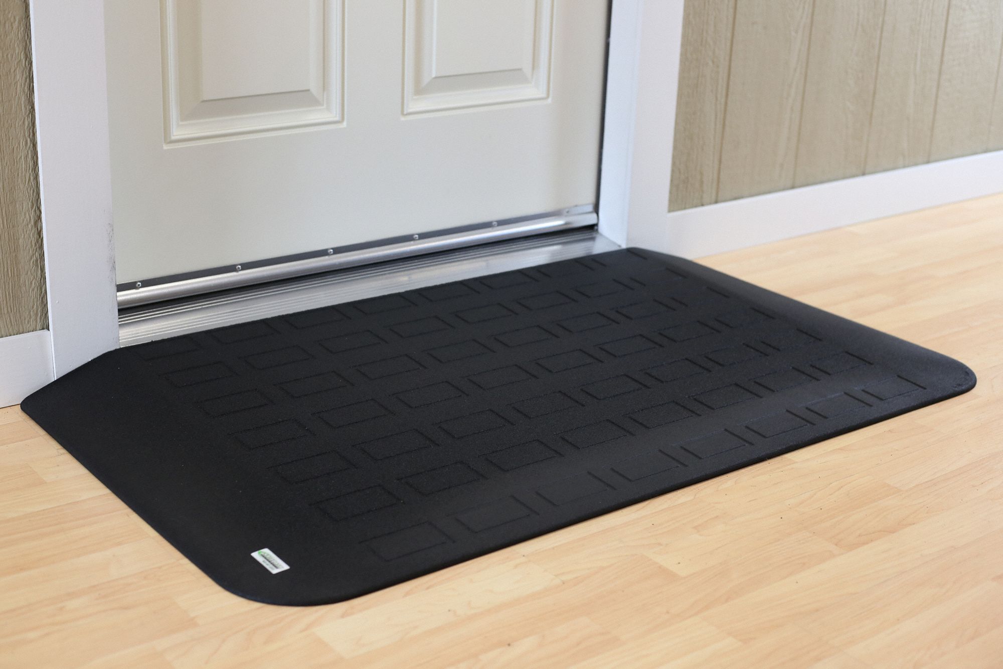 EZ EDGE ADA Compliant Ramp, Matte, Black, 2" H 53VF64MRAEZ2100