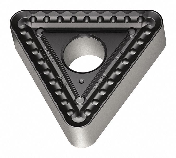 Triangle Turning Insert: 5/8 in Inscribed Circle, Neutral, NRR Chip-Breaker, WPP30S