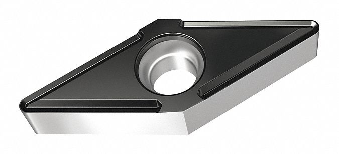 Diamond Turning Insert: VBMT Insert, Neutral, 3/16 in Thick, 1/32 in Corner Radius