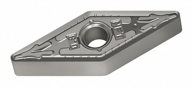 Diamond Turning Insert: VNGG Insert, Neutral, 3/16 in Thick, 3/64 in Corner Radius
