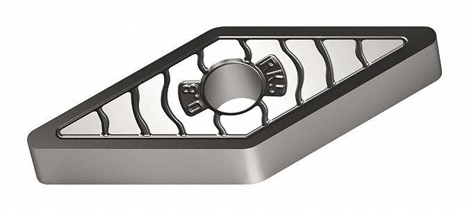 Diamond Turning Insert: VNMA Insert, Neutral, 3/16 in Thick, 1/32 in Corner Radius