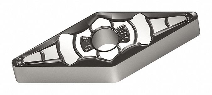 Diamond Turning Insert: VNMG Insert, Neutral, 3/16 in Thick, 1/32 in Corner Radius