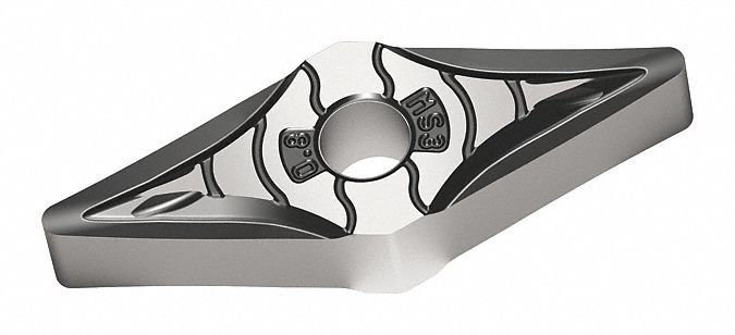 Diamond Turning Insert: VNMG Insert, Neutral, 3/16 in Thick, 1/32 in Corner Radius