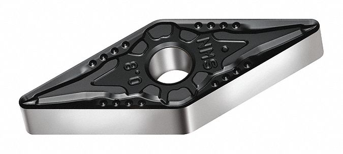 Diamond Turning Insert: VNMG Insert, Neutral, 3/16 in Thick, 1/32 in Corner Radius