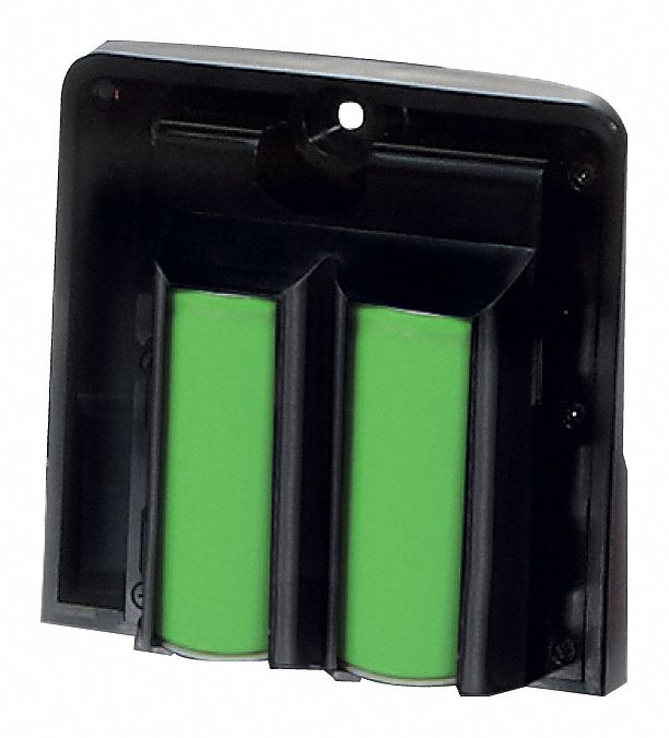 Rechargeable Battery: Black, Rechargeable Battery, 4 5/16 in Overall Ht, 53VU68/53VU69