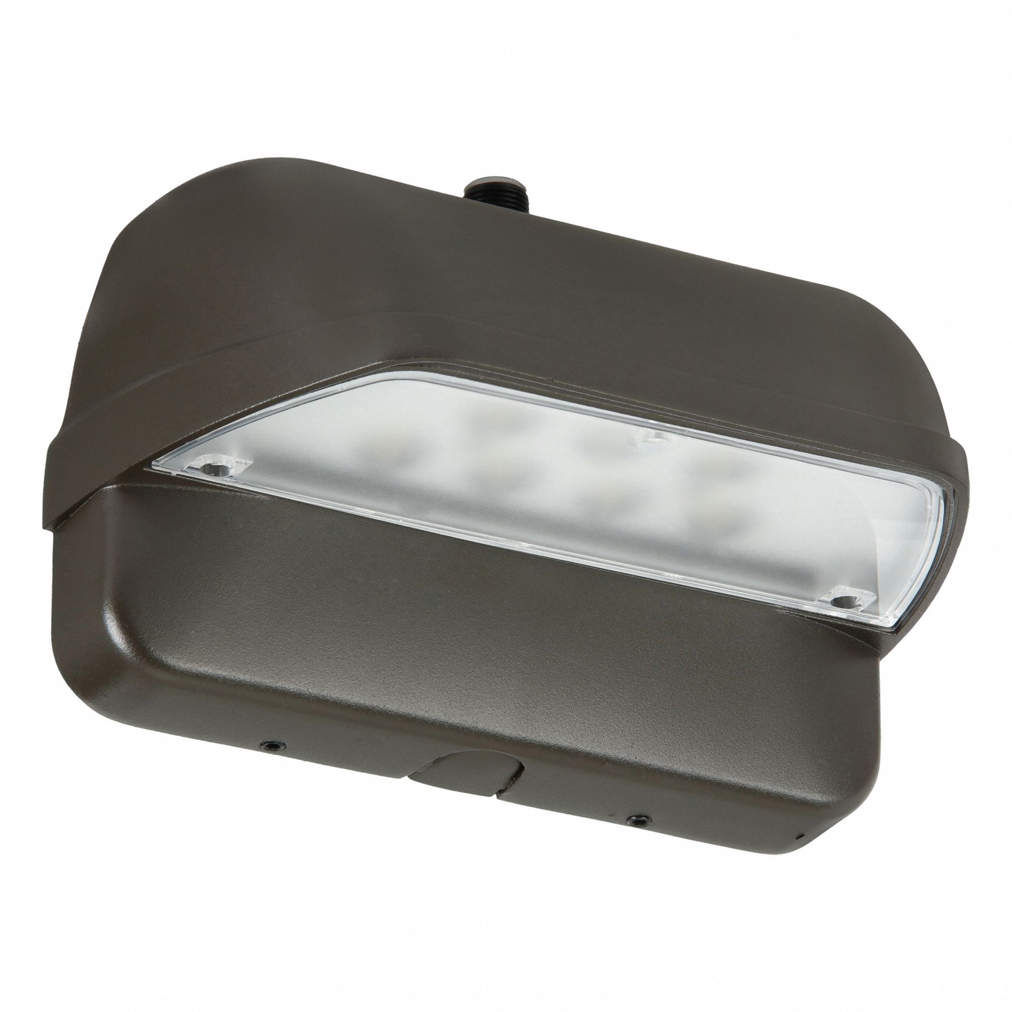 Wall Pack: LED, 1, 535 lm, 4000K, 17 W, 120 to 277V AC, Type IV, 5 1/4 in Overall Ht