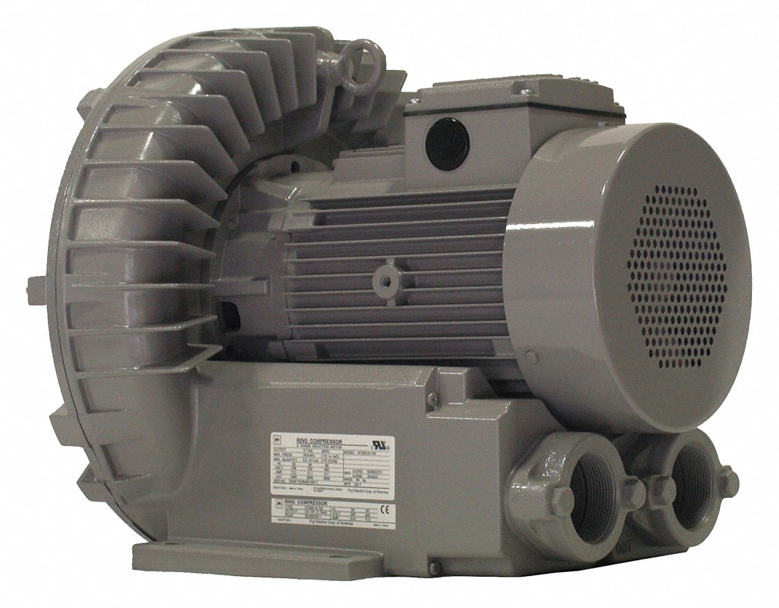 REGENERATIVE BLOWER,173 CFM,230/460V