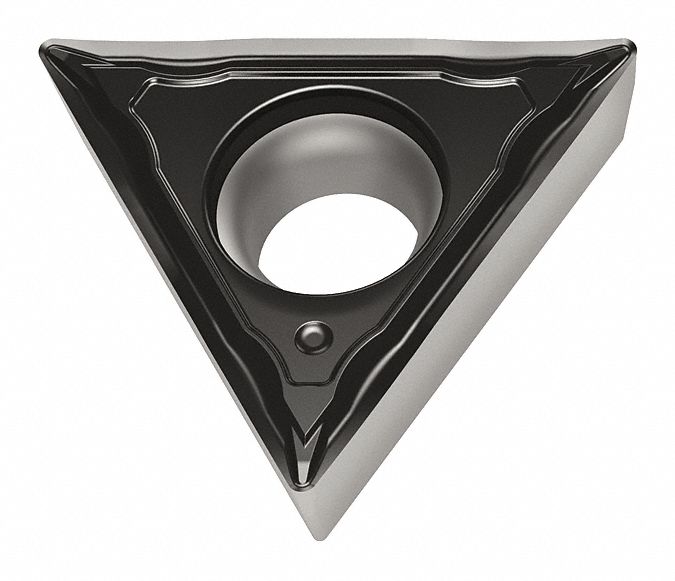 Triangle Turning Insert: 5/32 in Inscribed Circle, Neutral, FP4 Chip-Breaker, WPP20S