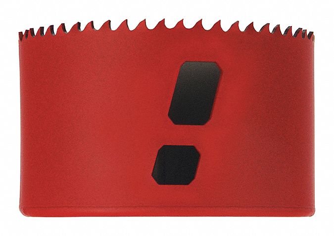 SCIE-CLOCHE, DIAMÈTRE SCIE 3 1/2 PO, 5/6, PROFONDEUR DE COUPE MAX 1 7/8 PO, FILETAGE 5/8 PO-18, BIMÉTALLIQUE