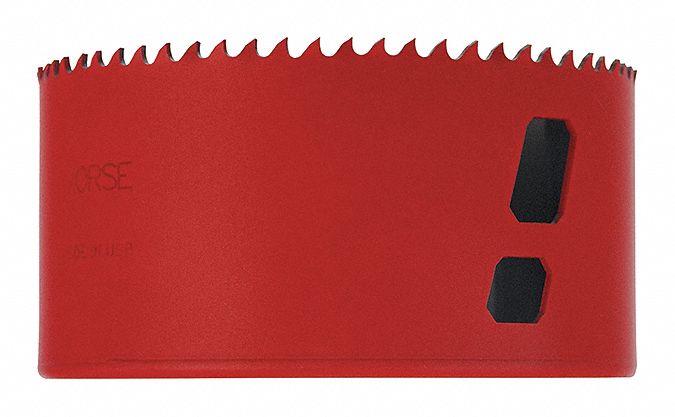 SCIE-CLOCHE, DIAMÈTRE SCIE 4⅛ PO, 5/6, PROFONDEUR DE COUPE MAX 1 7/8 PO, FILETAGE 5/8 PO-18, BIMÉTALLIQUE