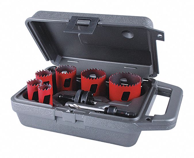 Metal cutting hole 2024 saw kit