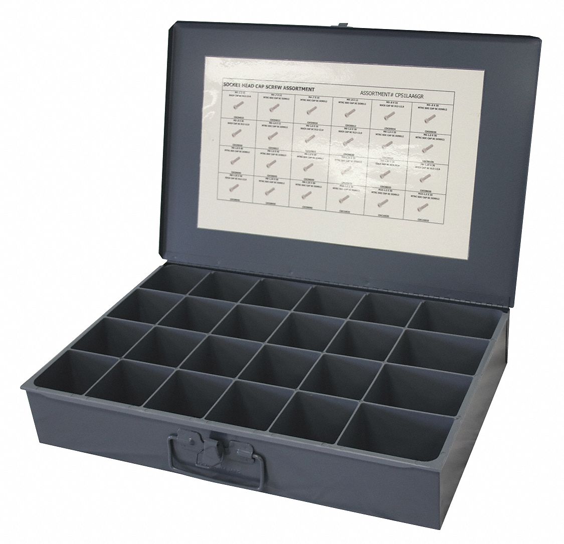 CapScrewAssort Metric Black Oxide 169pcs