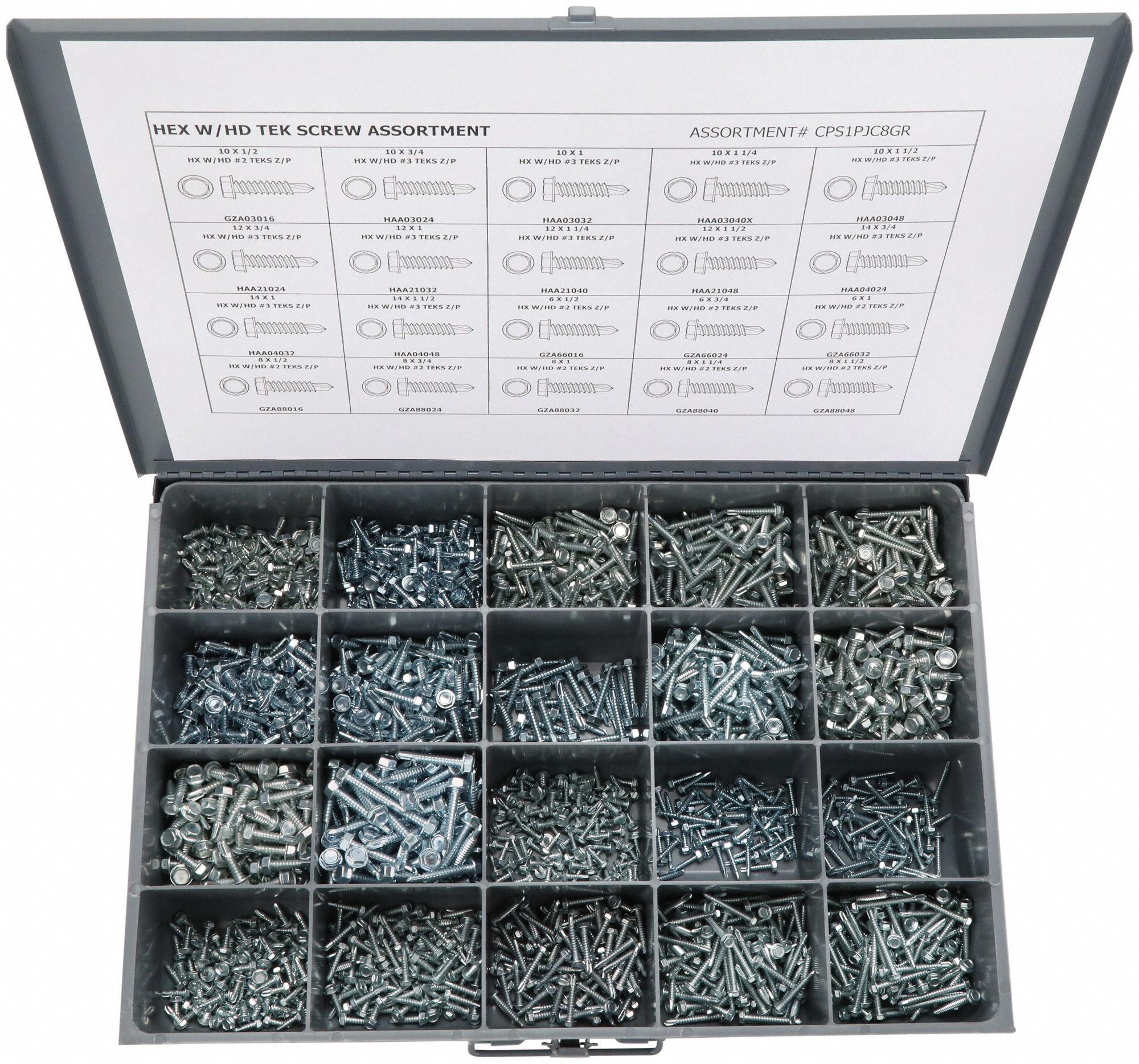 Zip Screws – #8 x 1/2″ Painted- Stainless Steel - The Supply