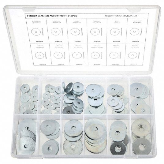 Washer Assortment - 53WR16|CPS1LAA1GR - Grainger